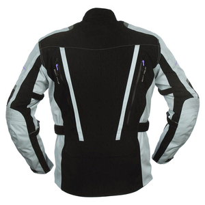 Men's Motorcycle <b>Racing</b> <b>Jacket</b> Full Sleeve Color Blocked Windproof Textile <b>Jacket</b> for All Seasons Adult Wear - Product Image 2