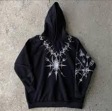 Sudadera con Capucha de Forro Polar Grueso para Hombre, Diseño Nuevo, Logotipo Personalizado, Sudadera Blanca con Gráfico Azul 'A' en el Pecho, Estilo Urbano - Product Image 3