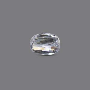 Handcrafted 4.15 Carat Square Cut White CZ Loose Gemstone for Fine Jewelry - Product Image 2