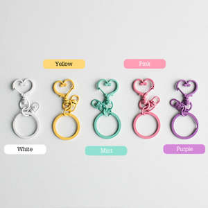 Porte-clés couleur coeur - Product Image 2