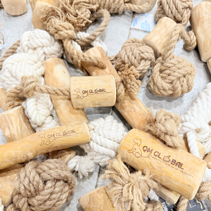 Juguete Masticable para Perros de Madera de Café Natural, Diseño Moderno de Dibujos Animados, Barra Masticable Duradera para Limpiar los Dientes de los Perros - Product Image 6