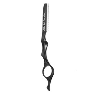 Peigne rasoir professionnel pour coiffure, peigne à effiler les cheveux, peigne de coupe avec lames de rechange en acier inoxydable pour une finition lisse - Product Image 6