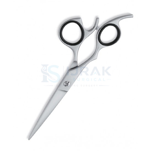 Ciseaux à cheveux professionnels en acier inoxydable, pointe acérée, pour droitiers, manche moyen, outils de salon de coiffure - Product Image 4