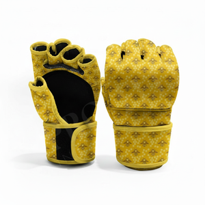 Gants de Sparring MMA à Motif Personnalisé en Cuir PU à Séchage Rapide avec Fermeture à Lacets pour Entraînement et Protection des Mains – Gants de Muay Thai - Product Image 2