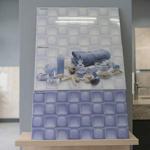 Carreaux muraux en porcelaine émaillée 300x600mm, 12x24, dernier design pour cuisine et salle de bain, fabrication chinoise, prix en Inde, carreaux muraux en PVC - Product Image 3