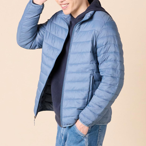 Chaqueta de plumón para hombre totalmente personalizada, de alta calidad, para uso en invierno, nuevo diseño, chaquetas de plumón elegantes para hombre con logotipo personalizado - Product Image 3