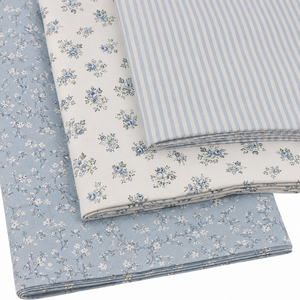 Tela de Poliéster/Algodón Teñida con Hilo, Estampado de Rosas Estilo Jardín, para Confección de Prendas, Sofás y Cortinas - Product Image 4