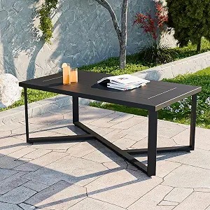 Table basse moderne en métal design, base géométrique, structure en acier, pour intérieurs de luxe, fournisseur en gros, mobilier sur mesure - Product Image 6