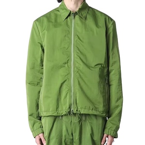 Chaqueta Ligera y Transpirable de Lona con Cremallera para Hombre, Impermeable, Cortavientos, para Senderismo al Aire Libre, Personalizable, Ropa de Otoño, Nueva - Product Image 1