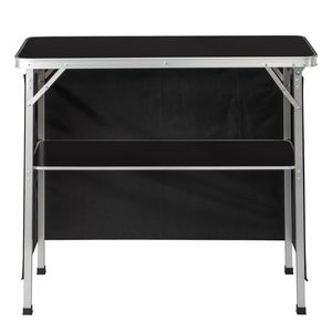 Tavolo da Bar Pieghevole Portatile con Ripiano, Borsa per il Trasporto Nera, per Feste Interne ed Esterne, Esposizioni, Podio per Uso Domestico e Ospedaliero - Product Image 4