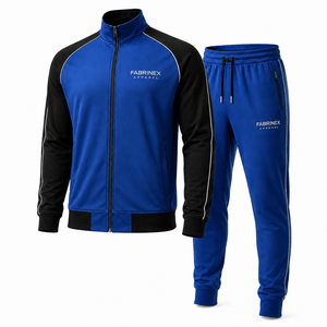 Wholesale Custom <b>Men</b> Tracksuit Jogging Sweatsuit Casual <b>Pullover</b> HHoodies Breathable Tracksuit Made in Pakistan - Product Image 5