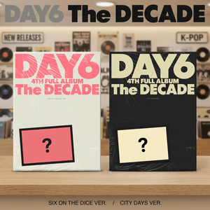 [Álbum Coreano Oficial 100%] DAY6 - [The DECADE] SIX ON THE DICE VER., CITY DAYS VER. (1 aleatorio de 2 versiones) ÁLBUM DE K-POP - Product Image 3