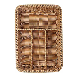 Bandeja de ratán personalizada para el hogar, para té, pasteles, repostería y alimentos, cesta de mimbre de bambú tejida a mano para almacenamiento en la cocina. - Product Image 6