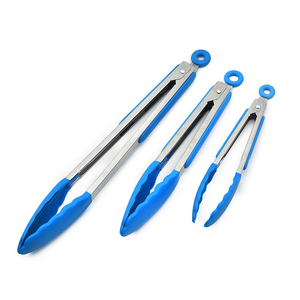 Durable Cooking <b>Tongs</b> With Soft Grip Handle For Easy Turning Flipping <b>Serving</b> And Grilling Delicious Meals - Product Image 3