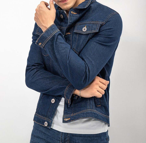 Fashionable Spring Washed Denim <b>Jeans</b> Jacket Men Hot Sale Premium Quality Loose Fit Oversized High Quality Denim Jackets - Product Image 6