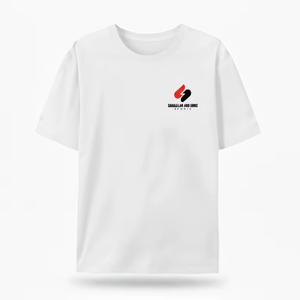 Camiseta de Hombre OEM de Alta Calidad, 100% Algodón, Lisa, Cuello Redondo, Manga Corta, Suave, Transpirable, Anti-Pilling, con Logotipo Personalizado, Venta al Por Mayor - Product Image 1