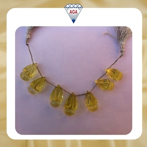 Fancy Lemon <b>Topaz</b> Beads Natural Semi Precious Gemstone Beads Faceted Loose <b>Topaz</b> Beads for Jewelry Making Wholesale Bulks Supply - Product Image 6