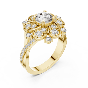 Bague noeud celtique Regal Harizan Holdings 10K | Bague hindoue symbolisme ancien | Bijoux de puissance spirituelle - Product Image 6