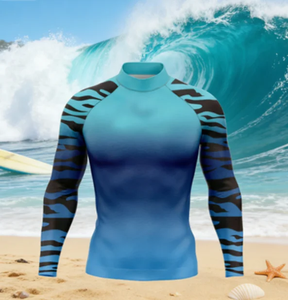 Camiseta de Entrenamiento Deportiva Elástica y Flexible de Manga Larga para Mujer, Estilo Rashguard para MMA - Product Image 3