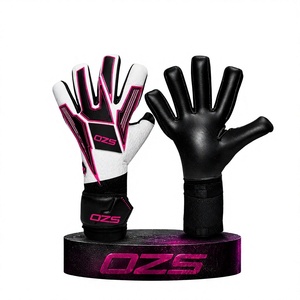 <b>Elite</b> Soccer Goalkeeper Gloves Custom Logo German Latex Professional Football Goalie Gloves OEM Manufacturer - Product Image 3