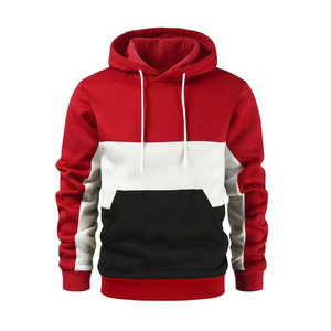 Sweat à capuche pour homme en polyester/coton, coupe ajustée, anti-rétrécissement, de haute qualité, en tissu éponge français, effet délavé, respirant, séchage rapide, avec logo personnalisé - Product Image 4