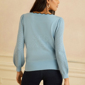 Blusa Corta de Verano para Mujer, Corte Regular, Color Sólido, 100% Poliéster, Secado Rápido, Tejido Transpirable y Suave, Diseño para Uso Diario - Product Image 4