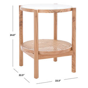 Table d'extrémité supérieure en verre pour meubles de salon - Product Image 4