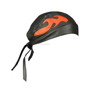 OEM Pañuelos de cuero perforado para motociclistas con diseño de calavera - Product Image 3