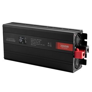Inverter di Potenza a Onda Sinusoidale Pura da 3000 Watt, DC 12V AC 120V, Picco 6000W con Display LCD, 2 Prese AC, 2 USB e 1 Porta Type C - Product Image 1