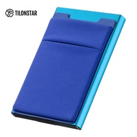 Dompet Mini Saku Pria TILONSTAR TWM109b Dompet Kartu Kredit Aluminium Pop Up Tempat Kartu RFID