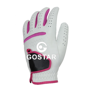 Vente flash : Gants de golf en cuir de cabretta d'Indonésie de haute qualité, respirants, doux, pleine couleur, avec couleurs et logo personnalisés pour le sport - Product Image 6