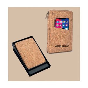 Pochette Organisateur Multifonctionnelle en Résine et Liège de Luxe Liviya Modèle 196 pour Cadeaux d'Entreprise - Product Image 3