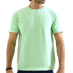 T-shirt personnalisé d'été 220 g/m² à manches courtes, streetwear, logo brodé, homme, 100 % coton, vente en gros, t-shirt uni - Product Image 6