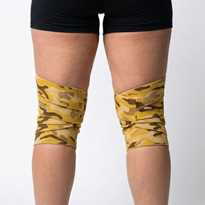 Rodilleras de compresión para gimnasio, soporte para rodilla, vendajes para fitness, levantamiento de pesas, prensa de piernas, sentadillas - Product Image 4