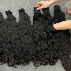 ผมเวียดนามแท้ 100% เรมี่ ซุปเปอร์ดับเบิ้ลดรอน แบบเป็นมัด 12A ลอนธรรมชาติ ต่อผม ราคาโรงงาน - Product Image 5