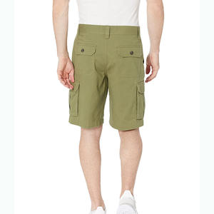 Shorts cargo casuales de talla grande, el mejor fabricante, 100% algodón, transpirables, con bolsillos personalizados para hombre - Product Image 2