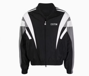Sport Tracksuit Wholesale Training Joggers Sets Unisex School Uniform Sportswear Winter Windbreaker <b>Jacket</b> Custom Print for Men - Product Image 3