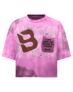 Camiseta de algodón extragrande Y2K para hombre, de manga corta, con estampado personalizado, estilo urbano, desgastada, con hombros caídos y corte cropped. - Product Image 6