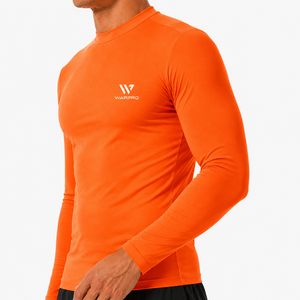 Premium Custom Logo Rash Guard for Men Full Sleeve Breathable <b>Compression</b> <b>Shirt</b> Moisture Wicking Sports Fitness Gym Wear - Product Image 4