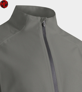 Veste imperméable coupe-vent pour homme, réversible, col montant, fermeture éclair intégrale, manteau d'hiver d'extérieur, vente en gros, veste de pluie - Product Image 5