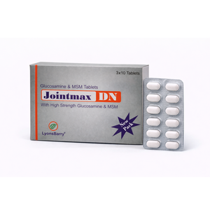 Comprimés JointMax-DN avec glucosamine et MSM pour une meilleure densité osseuse et une meilleure mobilité des articulations, étiquette privée OEM - Product Image 1