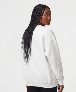 Sudadera PHANTOM IMPEX para Mujer, Cuello Redondo, 100% Algodón, Tejido de Punto, Manga Larga, Color Sólido, Ropa de Invierno, Transpirable, Estilo Urbano, Talla Grande - Product Image 1