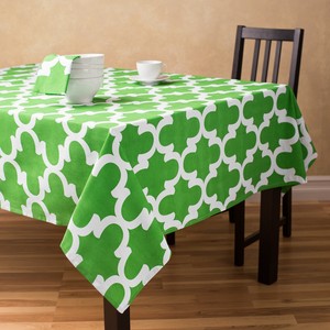 100% Cotton Woven Solid Modern Home <b>Tablecloth</b>-Oilproof Waterproof Eco-Friendly Durable <b>Square</b> Shape - Product Image 5