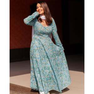 Ensemble de costume pour femme de haute qualité, style indien exclusif, décontracté, bleu marine, respirant, en coton tissé à la main, taille XS - Product Image 4