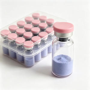 Peptide de cuivre bleu GHK-Cu de haute pureté 50 mg 100 mg, qualité cosmétique, pour soins de la peau, matières premières cosmétiques, commande en gros prise en charge - Product Image 3