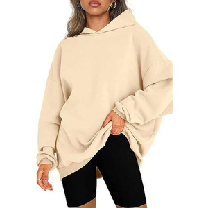 Sweat-shirts à capuche pour femmes, grande taille, 2026, haute qualité, sur mesure, vente en gros, manches longues - Product Image 2