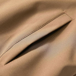 Lightweight Stand Collar Nylon Zipper Closure Bomber Winter <b>Jacket</b> for Men Easy Match Jeans Casual Pants for Travel Daily Wear - Product Image 3
