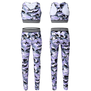 Conjunto de Yoga para Mujer, Conjunto de Yoga para Mujer Más Vendido, Nuevo Estilo, Color Sólido, Tallas Grandes - Product Image 6
