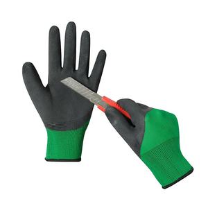 New Latest Design Custom Logo Cowhide Leather Working <b>Gloves</b> Anti Vibration Wear Resistant <b>Long</b> Cuff Safety <b>Gloves</b> for Welding - Product Image 2