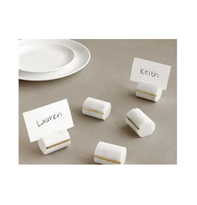 Marble Place <b>Cards</b> Holder Restaurants <b>Table</b> Numbers <b>Card</b> Holder Modern Rectangle Place <b>Card</b> Holder Multi-Use - Product Image 6